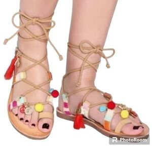 Steve Madden LUVV female gladiator sandals, size 8 1/2